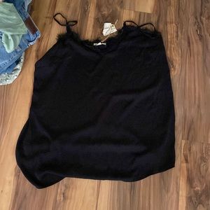 Soft black Tank top